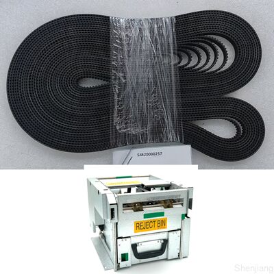 品質  Hyosung 1K CDU-1100 Cash Dispenser Belt S3M 1401*0.8 Timing belt 4820000257 S4820000257 工場