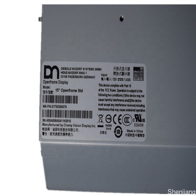 01750295079の1750295079の自動支払機機械部品Wincor 280 Diebold Opteva 15" Openframe Std LCDのモニター