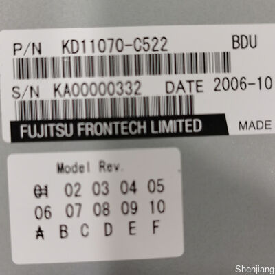 KD11070 フジツー F510 G510 単一カセット配送機 小売機械のモジュール用