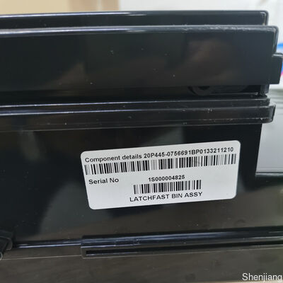 NCR 4450756691のS2棄却物の大箱の掛け金カセット プラスチック ロック自動支払機の現金箱