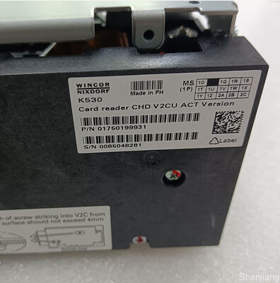 ATMマシンバンク ウィンコー・ニックスドルフ ATMパーツ ヒタチ・オムロン V2CU-1JL-G81 カードリーダー CHD V2CU ACT バージョン 01750199931 1750199931