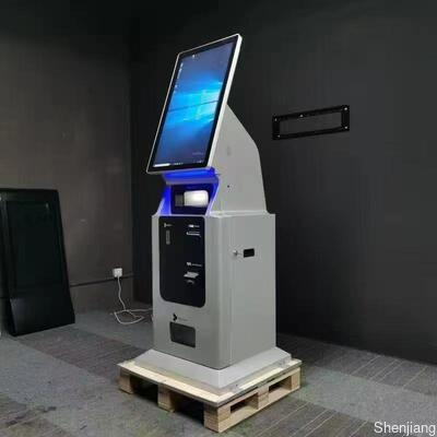 インタラクティブなタッチスクリーンディスプレイ付き 32 インチ Windows キオスクATM