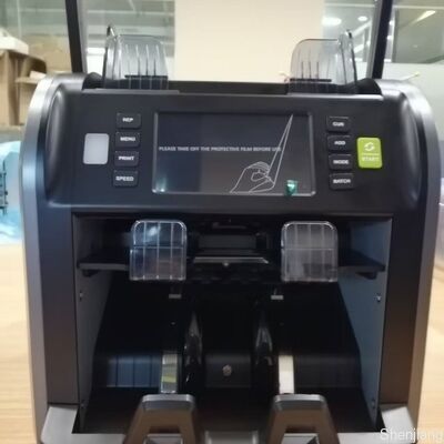 SJ668 ポータブル多通貨紙幣検出器、プリンター付き、永久保証