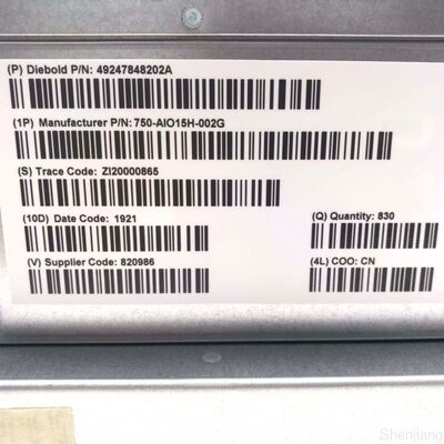 デイボルド ATM PARTS PRCSR BASE CI5 2.7GHz 4GB 15IN STD 49247848202A 49-247848-202A 試聴する