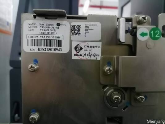 ATM機械部品 GRG 銀行業 H68N 注記 エスクロー CRM9250-NE-001 YT4.029.065