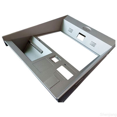 1750245764 Wincor 280 シルバー フロントパネル 下部右コーナー (穴なし)