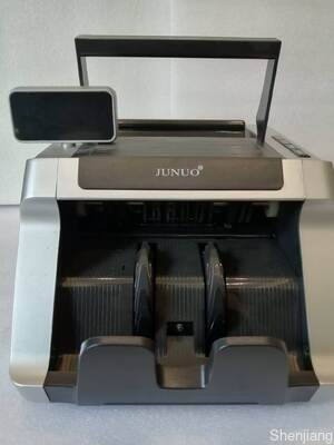 JUNUO C05 銀行機 お金カウンター 検出器 ブラック LEDディスプレイ付き