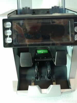 1+1ポケット紙幣選別機 お金カウンター検出器 黒 LEDディスプレイ付き LK22025060003