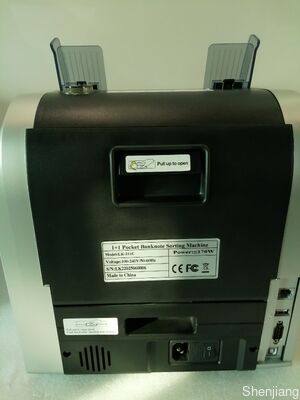 1+1 ポケット紙幣分類機 お金カウンター検出器 LEDディスプレイ付き黒色 LK22025060006