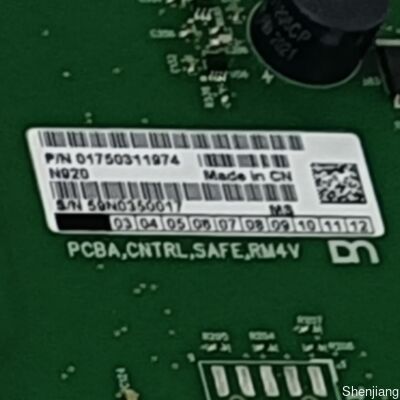Diebold Nixdorf 200 下のコントロールボード PCBA CNTRL SAFE RM4V OEMパーツ 01750311974